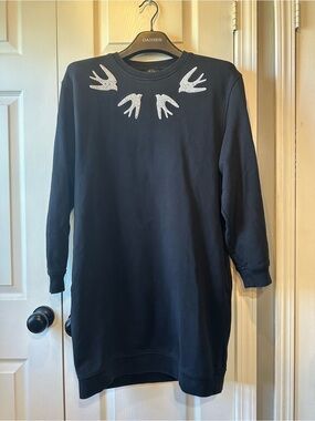 McQ by Alexander McQueen Doves Sweater Dress